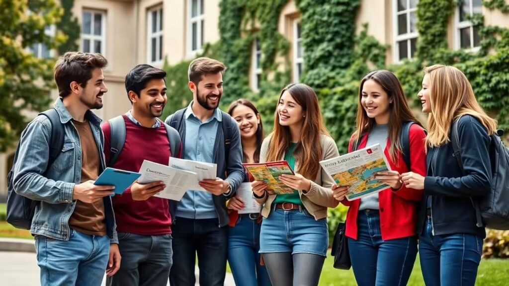 Students preparing for PAT Exam.